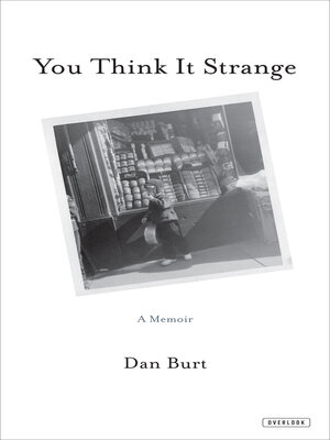 cover image of You Think It Strange